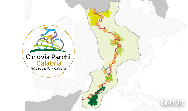 Ciclovia dei Parchi della Calabria (MAPPA)